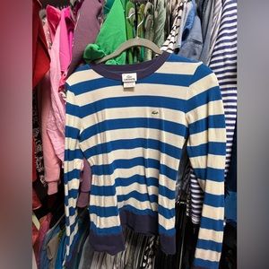 Lacoste long sleeved striped shirt - size 36
